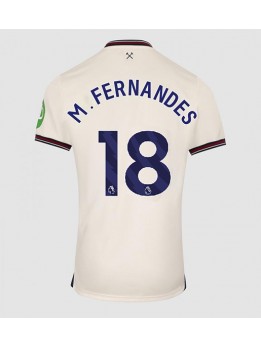 Billige West Ham United Mateus Fernandes #18 Bortedrakt 2025-26 Kortermet